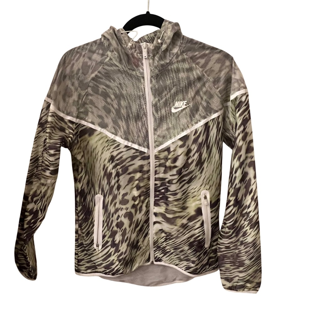 NIKE TECH Multicolor Hyperfuse Windrunner Jacket.… - image 1